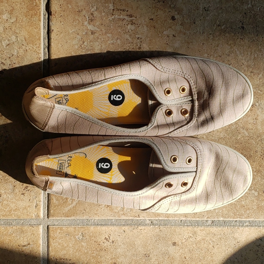 Vans slip-on sneakers, size 9